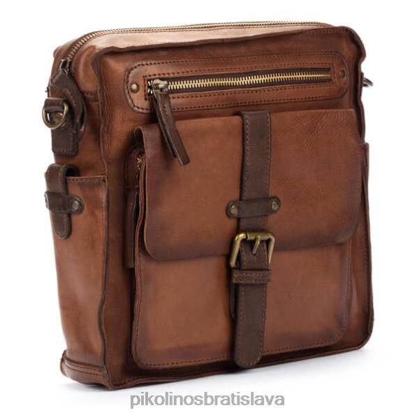 príslušenstvo koňak Pikolinos 640B4681 caimari praná linková taška muži