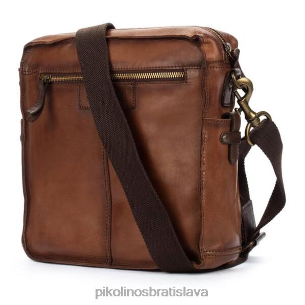 príslušenstvo koňak Pikolinos 640B4681 caimari praná linková taška muži