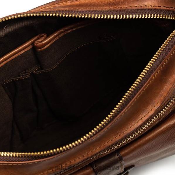 príslušenstvo koňak Pikolinos 640B4681 caimari praná linková taška muži