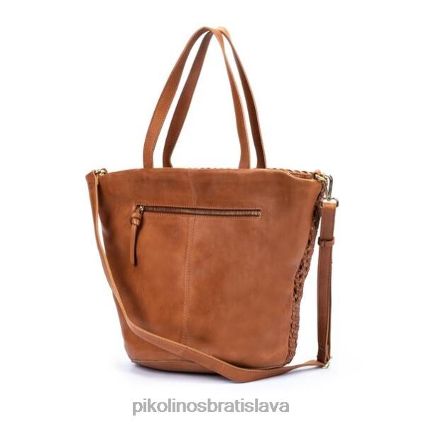 príslušenstvo brandy Pikolinos 640B4402 selva pletená kožená kabelka ženy