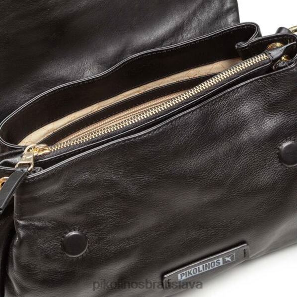 príslušenstvo čierna Pikolinos 640B4391 Kožená taška adra adra ženy