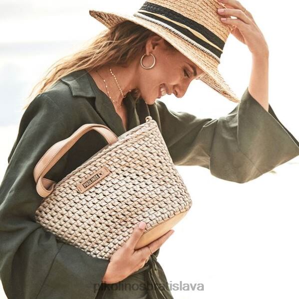 príslušenstvo marfil Pikolinos 640B4385 selva dámska pletená kožená kabelka ženy