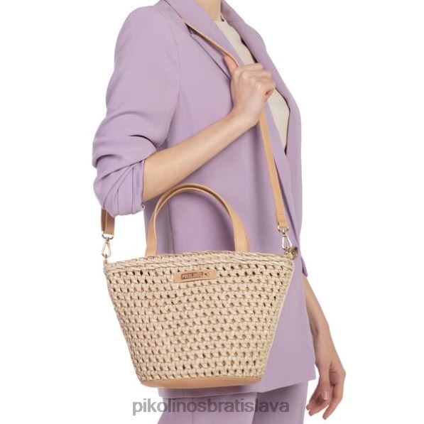 príslušenstvo marfil Pikolinos 640B4385 selva dámska pletená kožená kabelka ženy