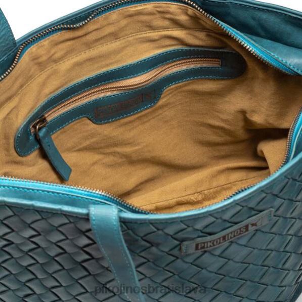 príslušenstvo rieka Pikolinos 640B4376 taška zo zapletenej kože faura ženy