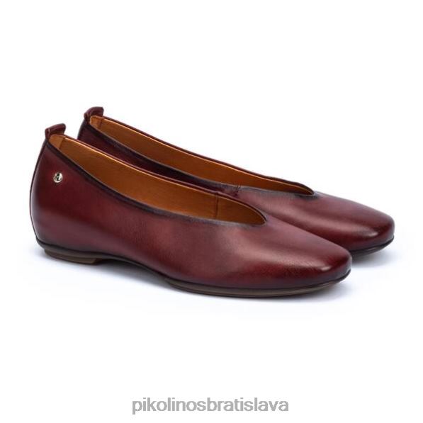 obuv arcilla Pikolinos 640B4787 kožené balerínové lodičky molina ženy