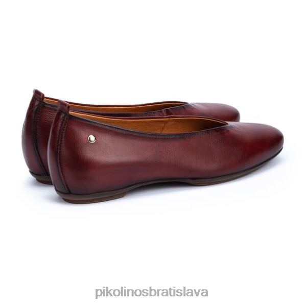 obuv arcilla Pikolinos 640B4787 kožené balerínové lodičky molina ženy