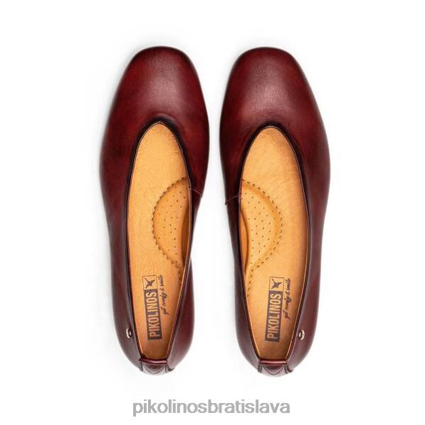 obuv arcilla Pikolinos 640B4787 kožené balerínové lodičky molina ženy