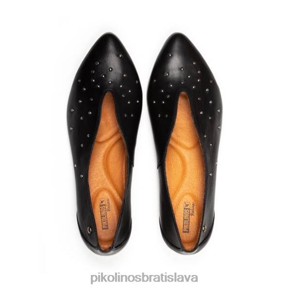 obuv čierna Pikolinos 640B4801 ploché topánky la marina s vpredu ženy