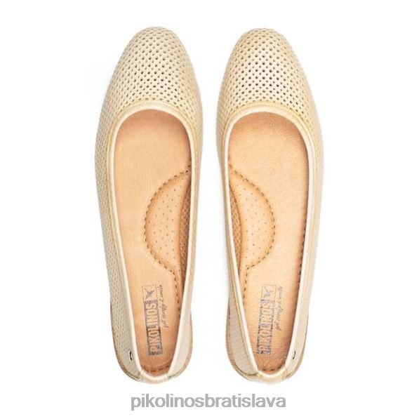 obuv krém Pikolinos 640B4167 balerínky almeria ženy