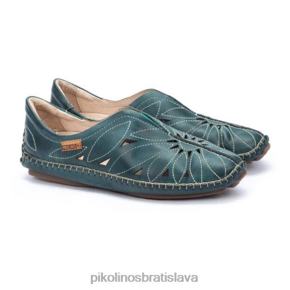 obuv rieka Pikolinos 640B4160 kožený mokasín jerez jerez ženy