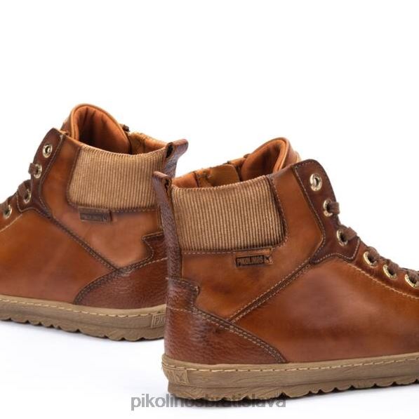 obuv brandy Pikolinos 640B4195 kožené členkové topánky lagos lagos ženy