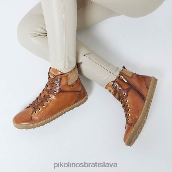 obuv brandy Pikolinos 640B4195 kožené členkové topánky lagos lagos ženy