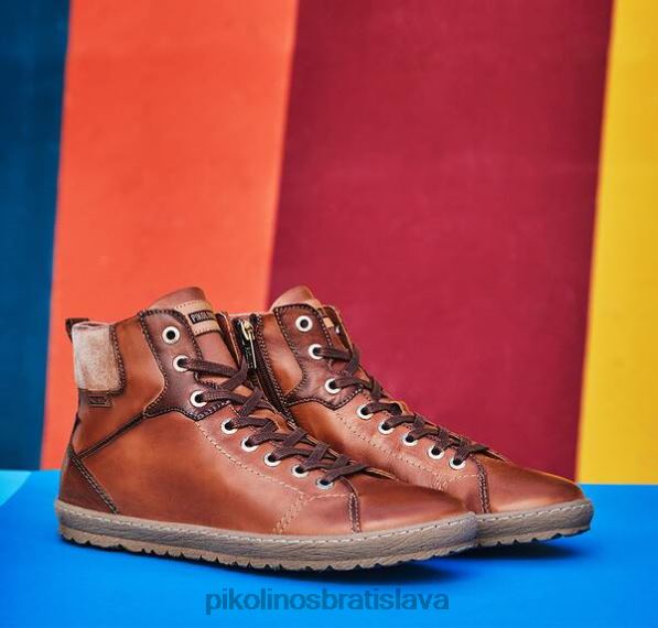 obuv brandy Pikolinos 640B4195 kožené členkové topánky lagos lagos ženy