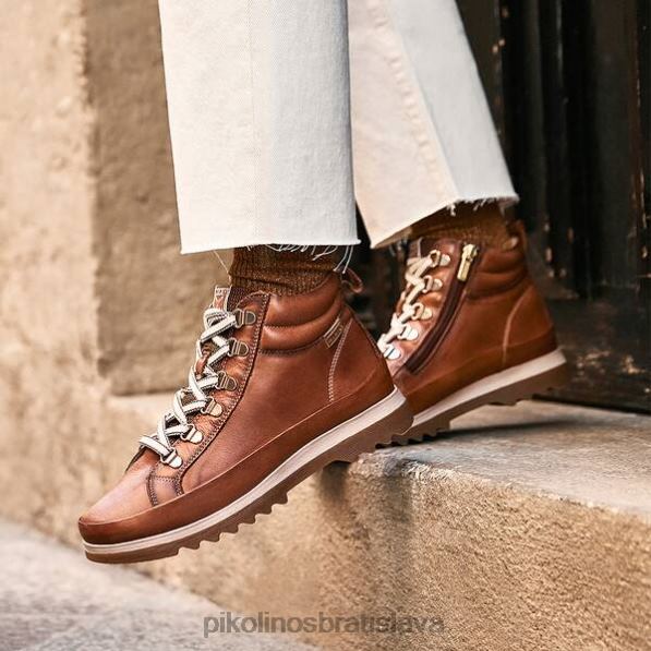 obuv brandy Pikolinos 640B4211 vigo vigo šnurovacie členkové topánky ženy