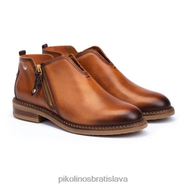 obuv brandy Pikolinos 640B4269 aldaya ploché členkové čižmy strihu do V s bočným zipsom ženy