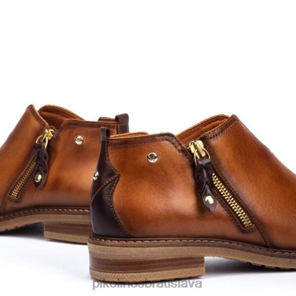 obuv brandy Pikolinos 640B4269 aldaya ploché členkové čižmy strihu do V s bočným zipsom ženy