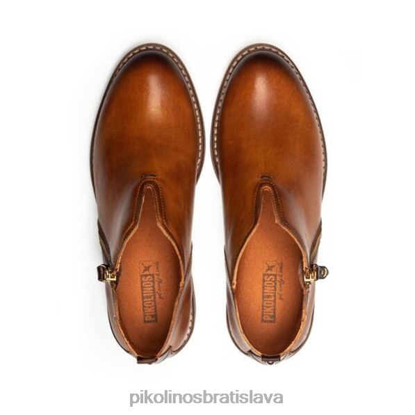 obuv brandy Pikolinos 640B4269 aldaya ploché členkové čižmy strihu do V s bočným zipsom ženy