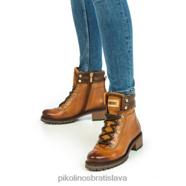 obuv brandy Pikolinos 640B4277 aspe šnurovacie členkové topánky ženy