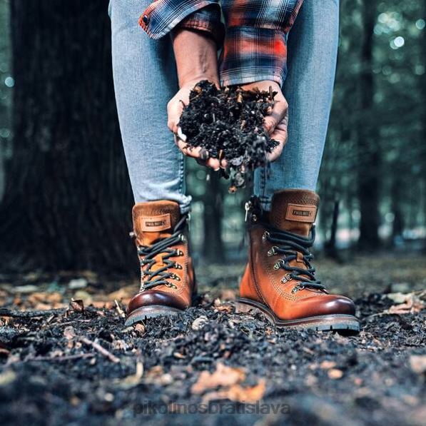 obuv brandy Pikolinos 640B4277 aspe šnurovacie členkové topánky ženy