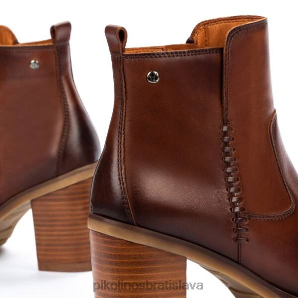 obuv cuero Pikolinos 640B4824 kožená členková obuv pompeya ženy