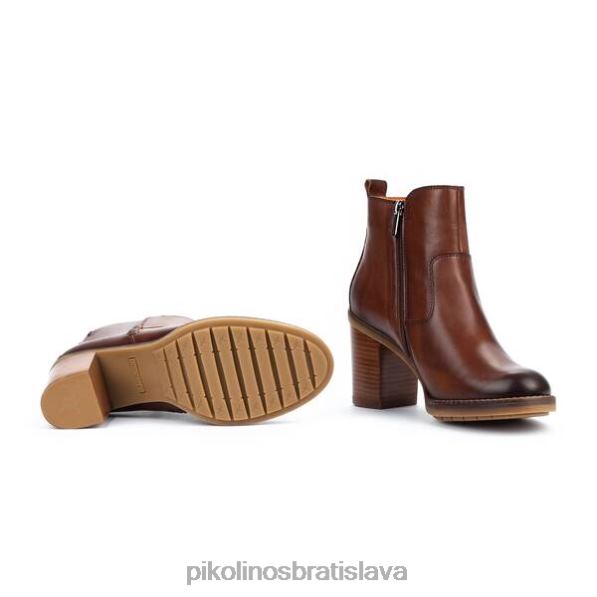 obuv cuero Pikolinos 640B4824 kožená členková obuv pompeya ženy