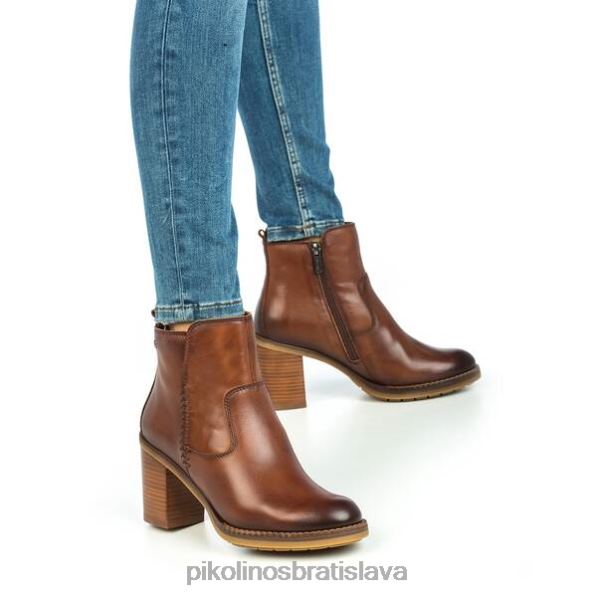 obuv cuero Pikolinos 640B4824 kožená členková obuv pompeya ženy