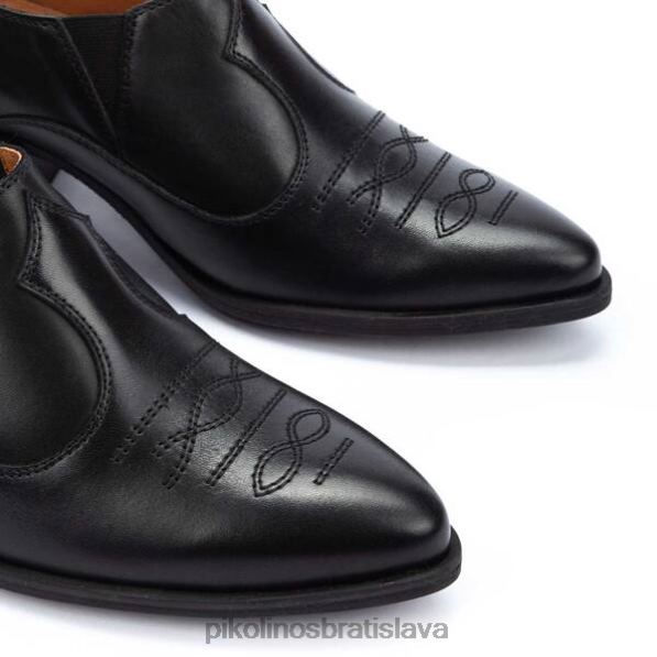 obuv čierna Pikolinos 640B4255 vergel vergel členková obuv ženy