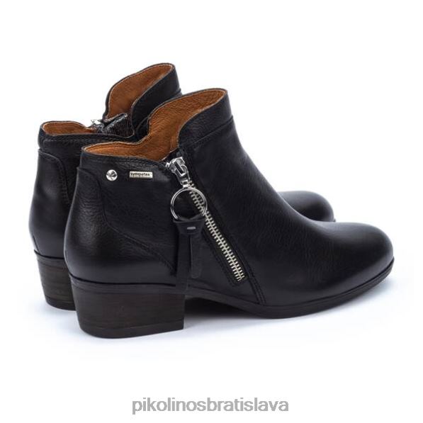 obuv čierna Pikolinos 640B4304 členkové čižmy daroca ženy