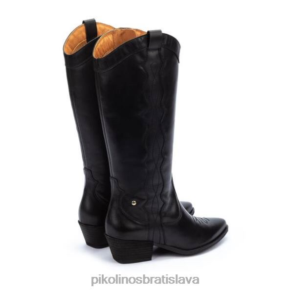 obuv čierna Pikolinos 640B4356 vergel vergel členková obuv ženy