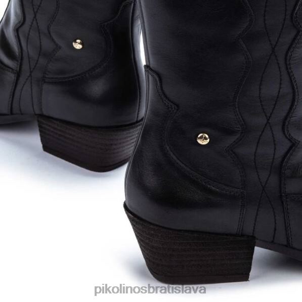 obuv čierna Pikolinos 640B4356 vergel vergel členková obuv ženy
