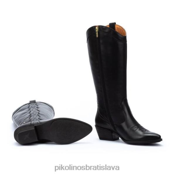 obuv čierna Pikolinos 640B4356 vergel vergel členková obuv ženy