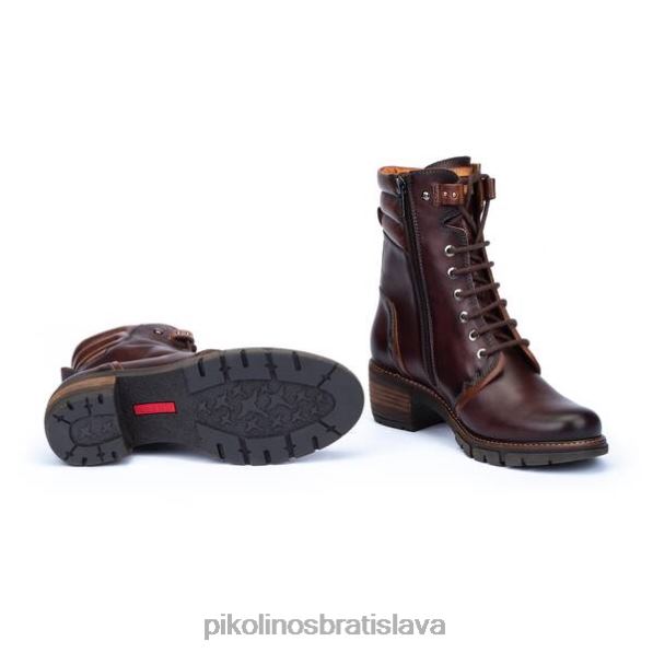 obuv kaoba Pikolinos 640B4262 šnurovacie členkové topánky san sebastian na opätku ženy