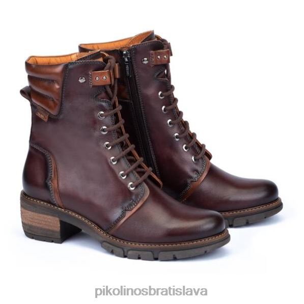 obuv kaoba Pikolinos 640B4262 šnurovacie členkové topánky san sebastian na opätku ženy