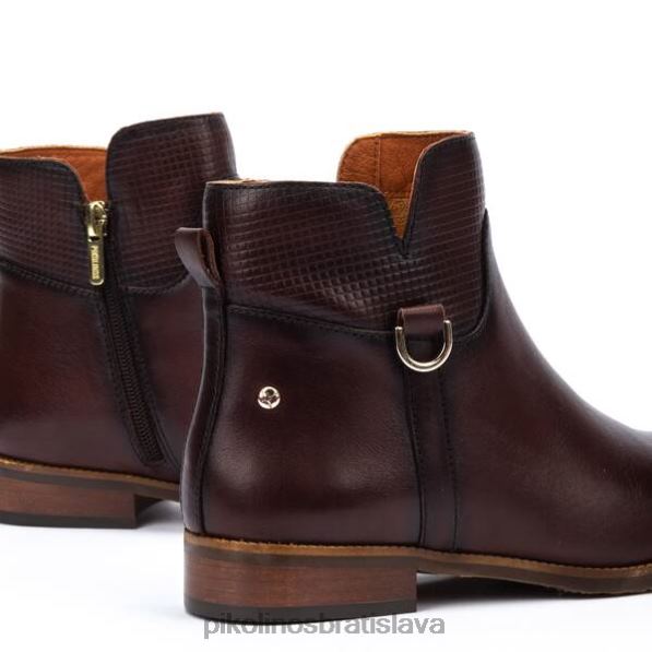 obuv kaoba Pikolinos 640B4330 kráľovské kožené členkové topánky ženy