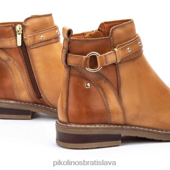 obuv mandľový Pikolinos 640B4340 aldaya aldaya členkové topánky ženy