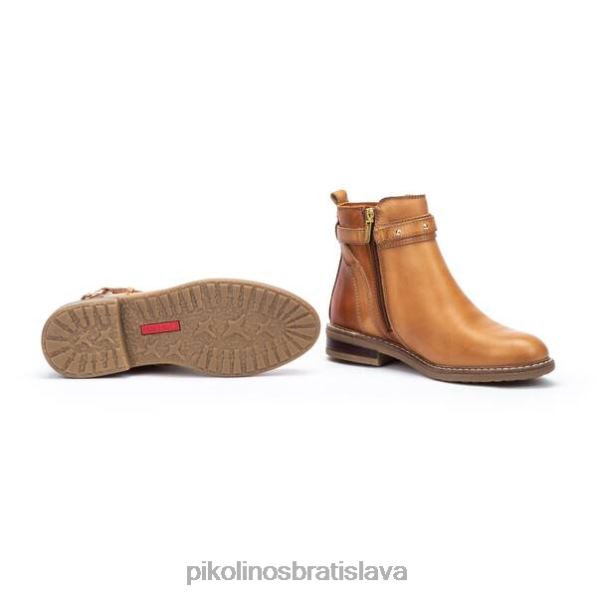obuv mandľový Pikolinos 640B4340 aldaya aldaya členkové topánky ženy