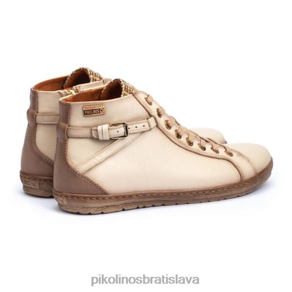 obuv marfil Pikolinos 640B4210 kožené členkové topánky ležérneho štýlu lagos ženy