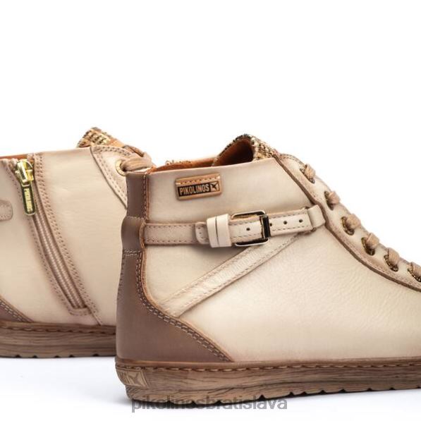 obuv marfil Pikolinos 640B4210 kožené členkové topánky ležérneho štýlu lagos ženy