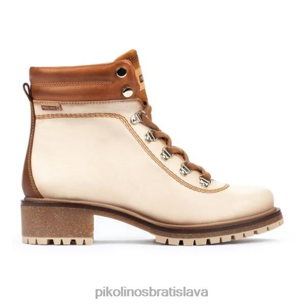 obuv marfil Pikolinos 640B4279 aspe šnurovacie členkové topánky ženy