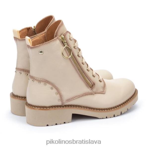 obuv marfil Pikolinos 640B4307 členková obuv vikár motorkárskeho štýlu ženy