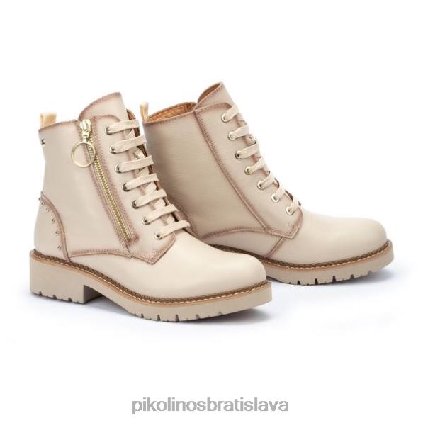 obuv marfil Pikolinos 640B4307 členková obuv vikár motorkárskeho štýlu ženy