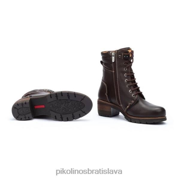 obuv olmo Pikolinos 640B4353 šnurovacie členkové čižmy san sebastian ženy