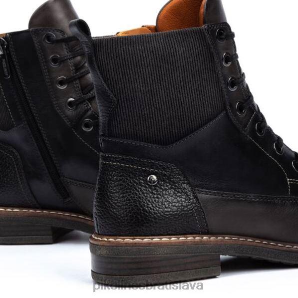 obuv viesť Pikolinos 640B4325 Pohodlné kožené čižmy aldaya aldaya ženy