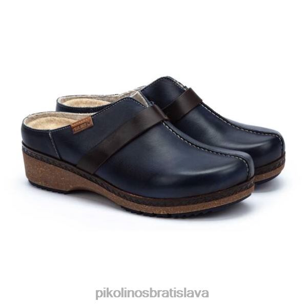 obuv Modrá Pikolinos 640B453 granada granada dreváky ženy