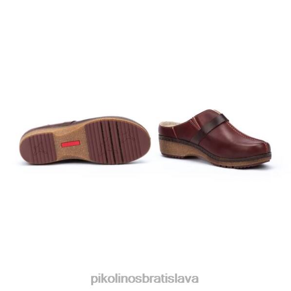 obuv arcilla Pikolinos 640B455 granada granada dreváky ženy