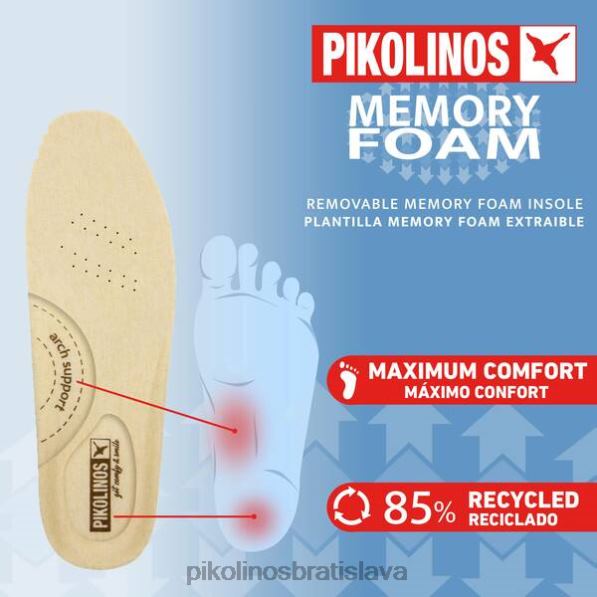 obuv mandľový Pikolinos 640B457 granada granada dreváky ženy