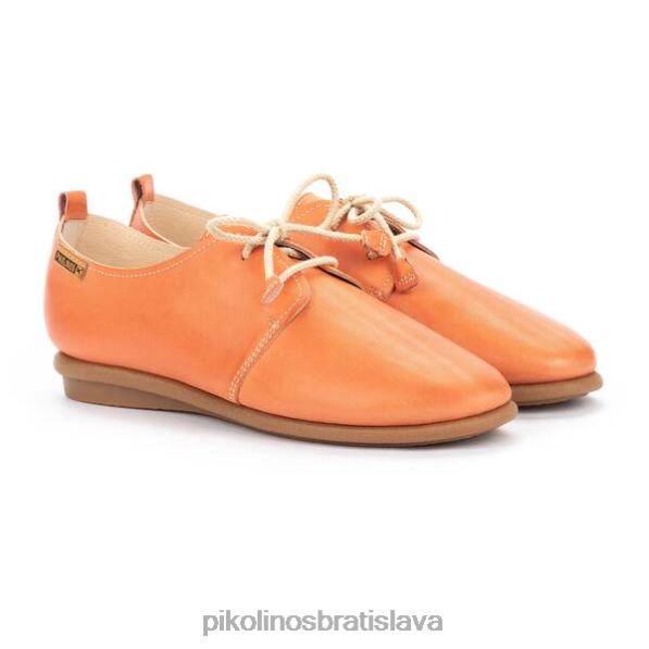 obuv šarlátový Pikolinos 640B4813 calabria obyčajná topánka na šnurovanie ženy