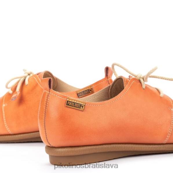 obuv šarlátový Pikolinos 640B4813 calabria obyčajná topánka na šnurovanie ženy