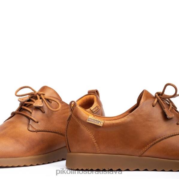 obuv brandy Pikolinos 640B4254 kožené derby topánky s okrúhlou špičkou na mallorke ženy