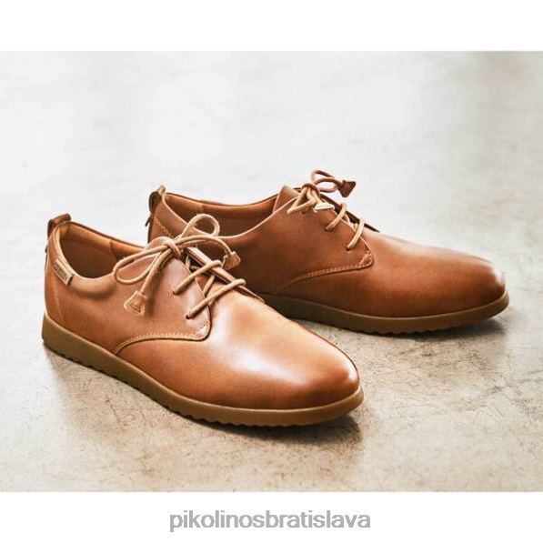 obuv brandy Pikolinos 640B4254 kožené derby topánky s okrúhlou špičkou na mallorke ženy